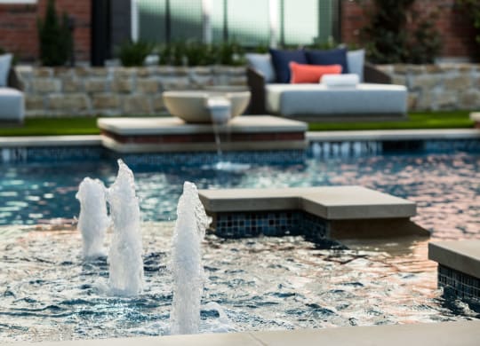 Pool With Fountains at Berkshire Pullman, Texas, 75034